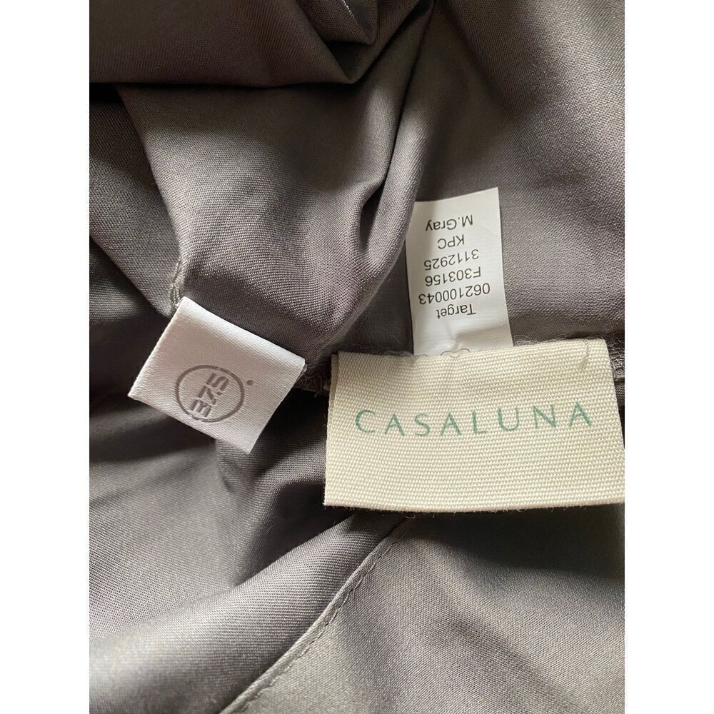 Casaluna King Size Grey Bed Pillowcase Set - Picture 4 of 5
